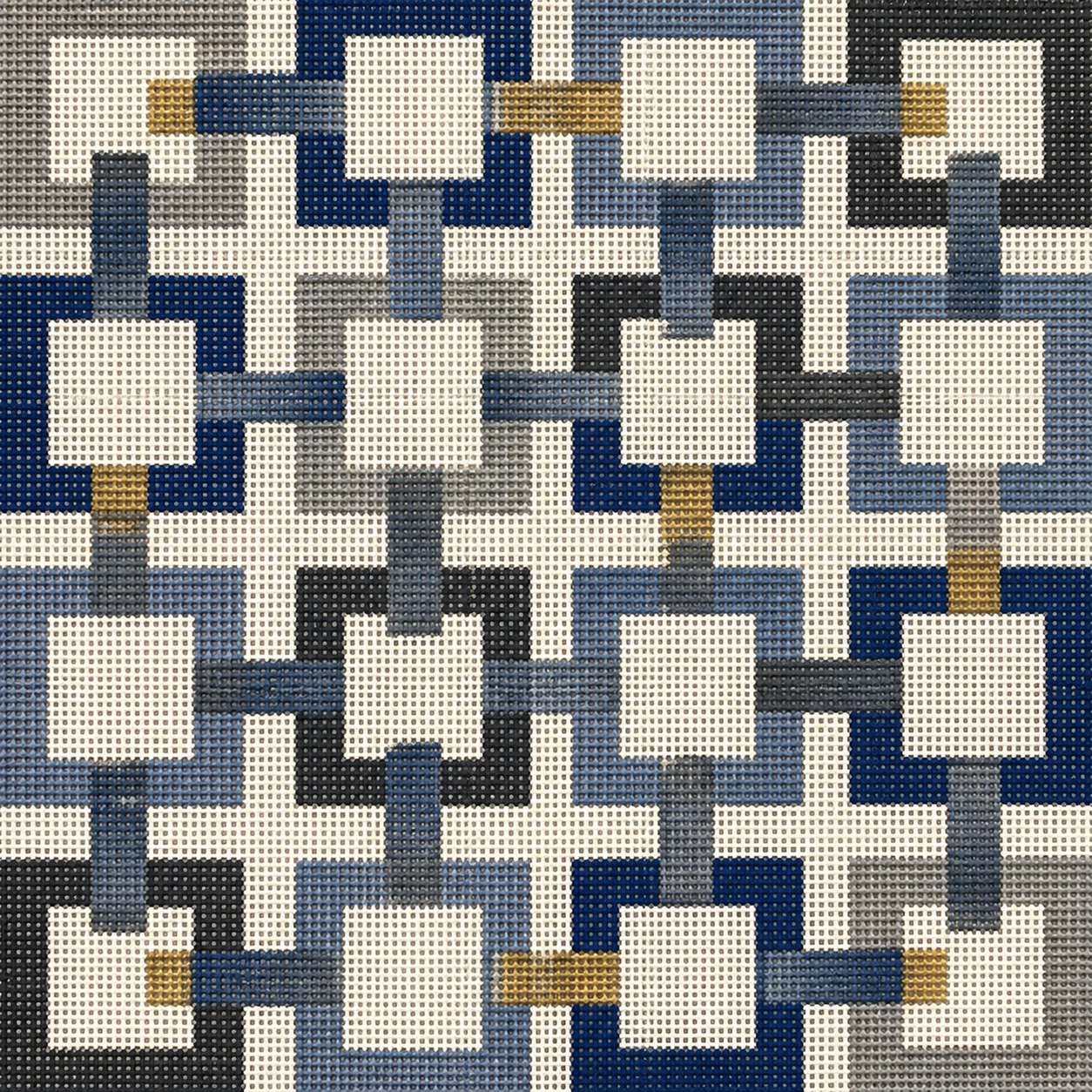 Slate Links needlepoint design